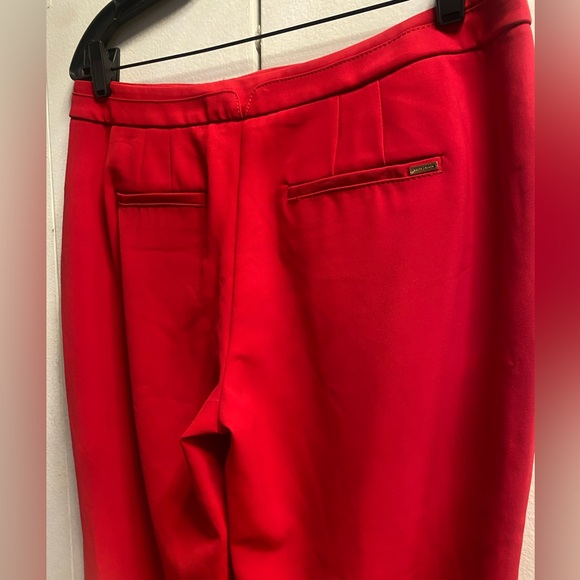 Women’s Taper Ankle Pants In Red - Picture 6 of 13